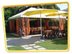giardino con veranda